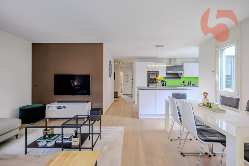 4,5 Zimmer von hohem Standard mit großem Garten (6)