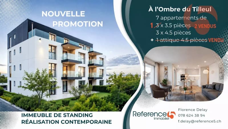 Déjà 3 lots vendus dont l'attique ! Reste uniquement 3 x 4,5 pièces ! (1)