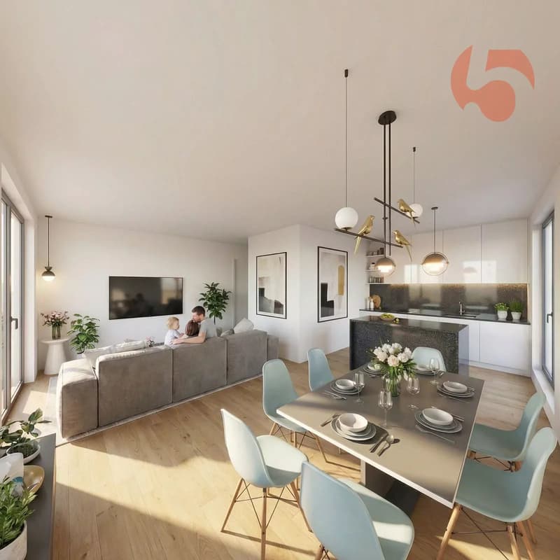 3,5 locali nuovi in duplex mansardato con balcone esposto a sud (4)
