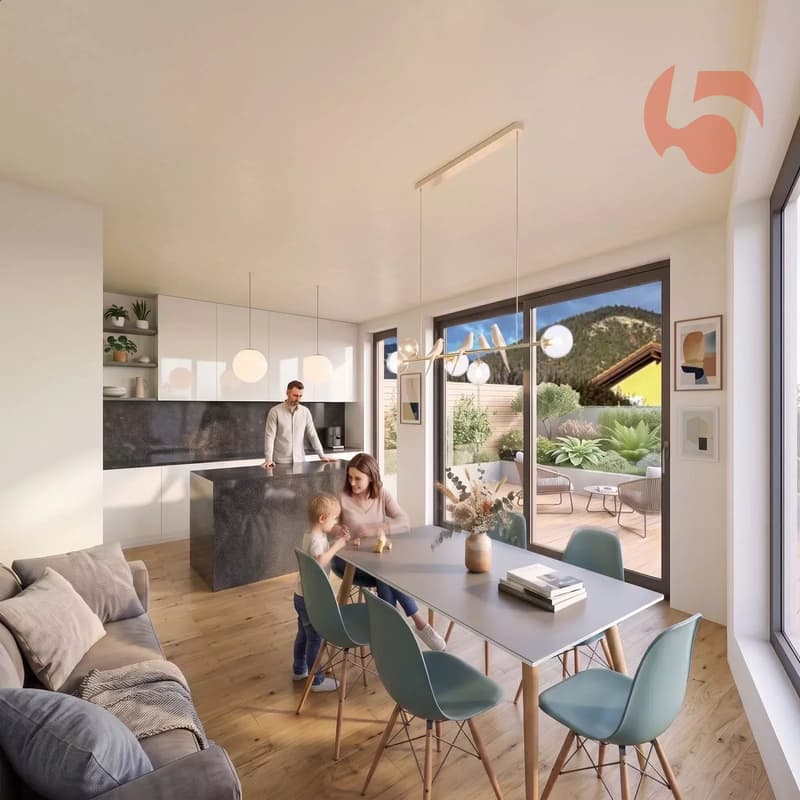 4.5 pièces neuf avec terrasse et jardin privatifs (1)