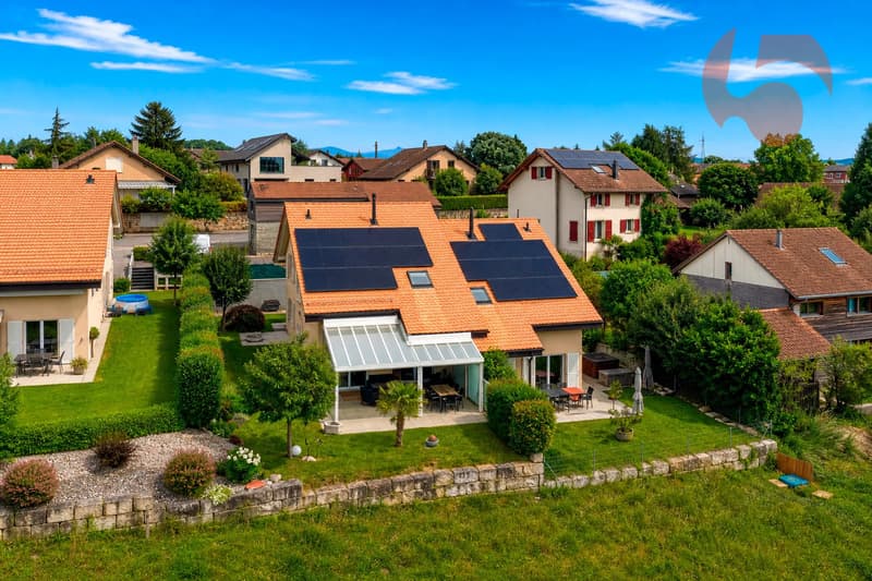 Magnifique villa de 4.5 pièces avec vue panoramique sur le Jura et la campagne environnante (1)