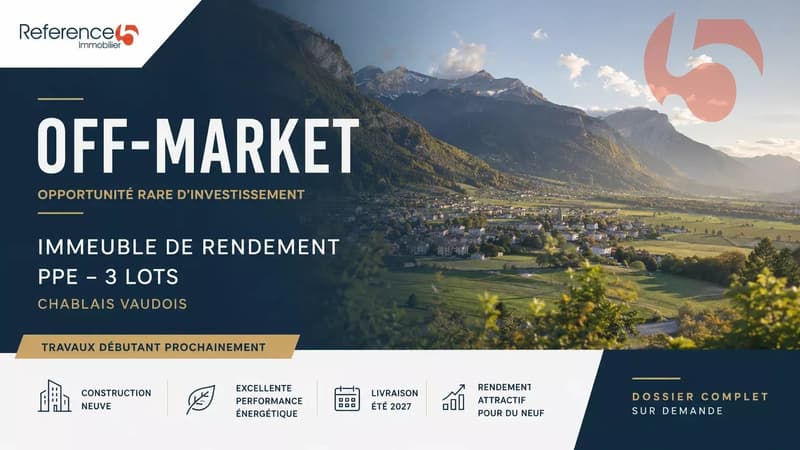 Immeuble de rendement neuf Off-Market avec rendement attractif (1)