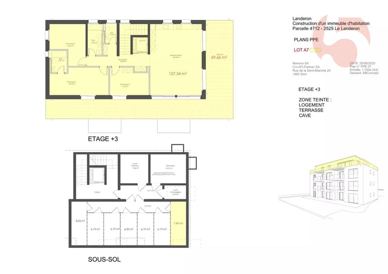Attique d'exception avec accès par ascenseur privé et terrasse de 70 m2 (8)