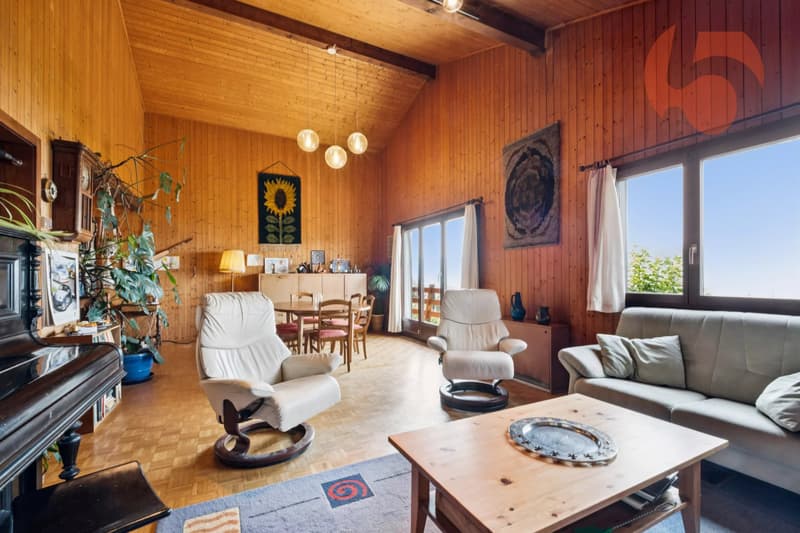 Chalet familial avec vue imprenable à Blonay-Saint-Légier (13)