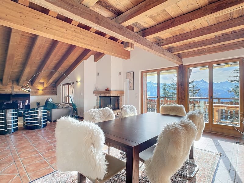 Magnifico attico duplex a Crans-Montana - Vista impareggiabile (12)