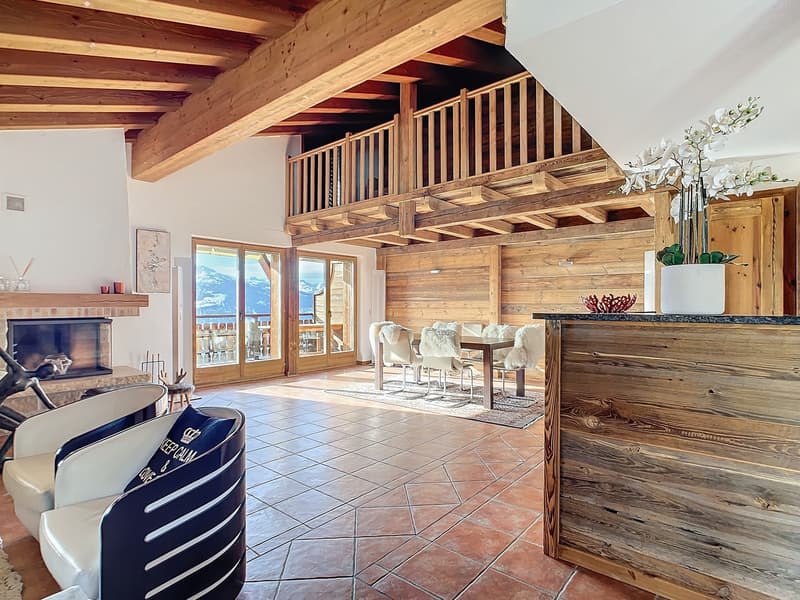 Magnifico attico duplex a Crans-Montana - Vista impareggiabile (5)