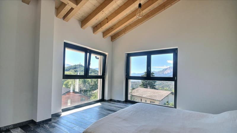 Villa eccezionale a Lens - Vista impareggiabile sul lago di Louché (11)