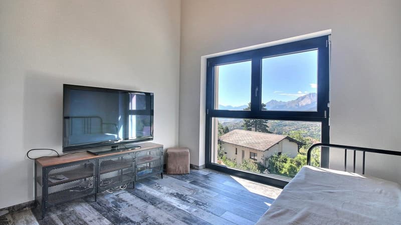 Villa eccezionale a Lens - Vista impareggiabile sul lago di Louché (10)