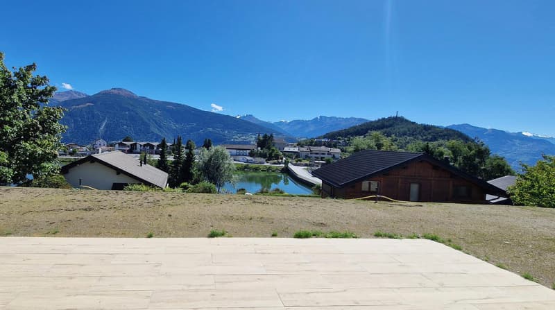 Villa eccezionale a Lens - Vista impareggiabile sul lago di Louché (1)