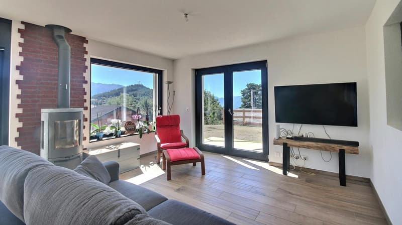 Villa eccezionale a Lens - Vista impareggiabile sul lago di Louché (3)