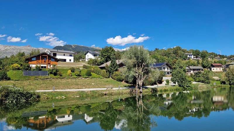 Villa eccezionale a Lens - Vista impareggiabile sul lago di Louché (13)