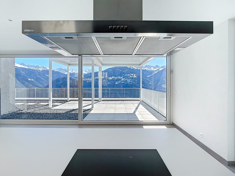 Attico Nuovo di Eccezione tra Cielo e Montagne (7)