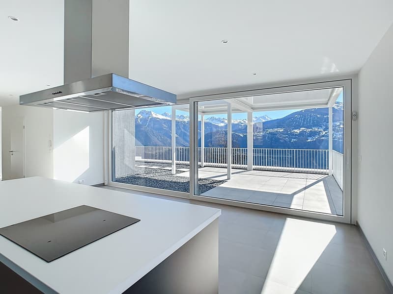 Attico Nuovo di Eccezione tra Cielo e Montagne (8)