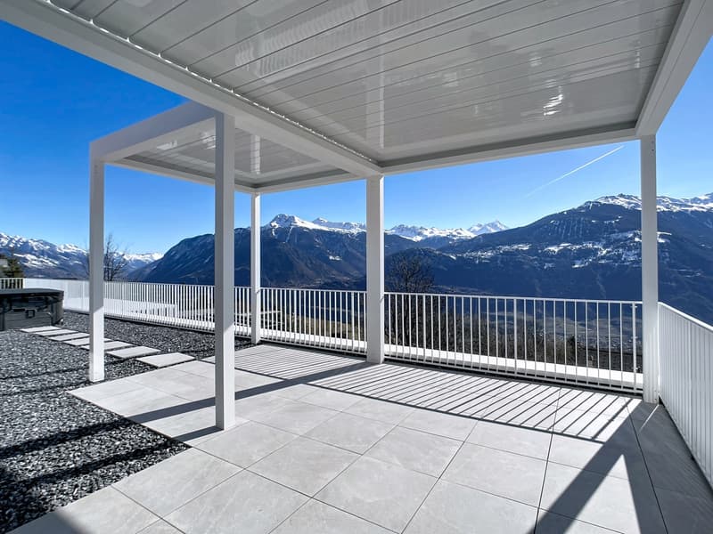 Attico Nuovo di Eccezione tra Cielo e Montagne (12)