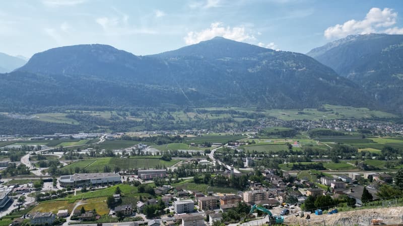 Vue depuis les appartements