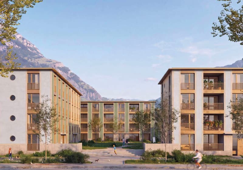 Lot A2.101 : 3,5 pièces sur plan à Martigny (4)