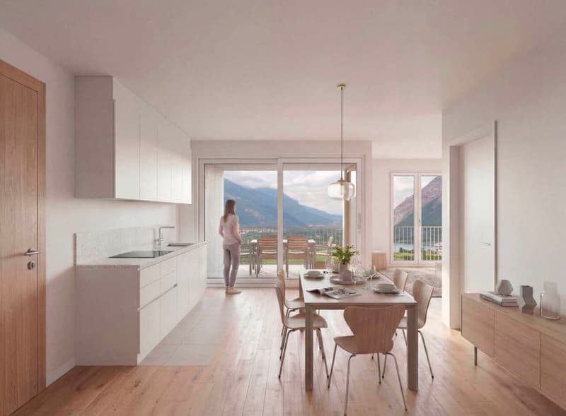 Lot A2.101 : 3,5 pièces sur plan à Martigny (6)