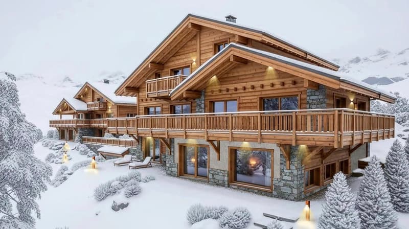 Splendide Chalet de Luxe en Construction à Crans-Montana (2)