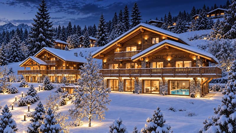 Splendide Chalet de Luxe en Construction à Crans-Montana (1)