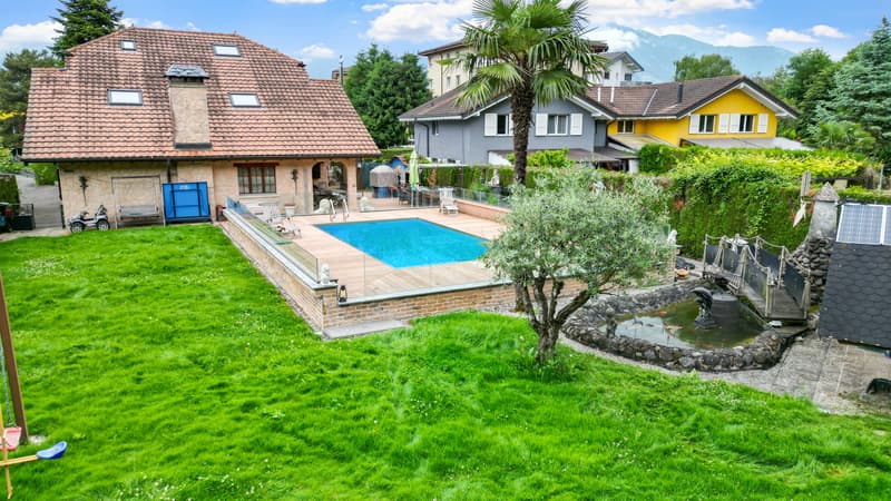 BOUVERET - BEAUTIFUL INDIVIDUAL VILLA 8 ROOMS WITH POOL AND GARDEN (3)
