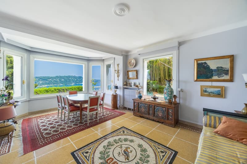 NICE - VILLA BOURGEOISE VUE MER PANORAMIQUE (4)