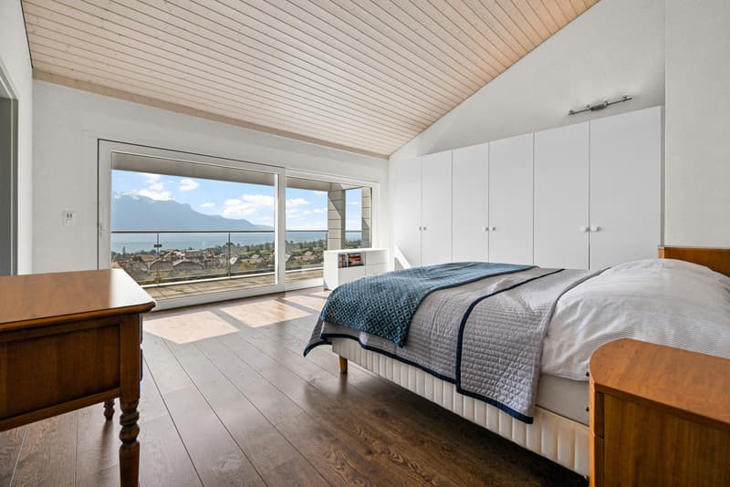 CHAILLY-SUR-MONTREUX - EXCEPTIONAL SEMI-DETACHED VILLA 7.5 ROOMS - LAKE VIEW (8)