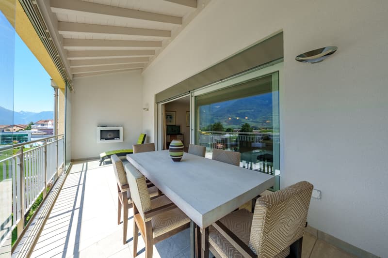 SAILLON - LES BAINS DE SAILLON - APPARTAMENTO 3.5 LOCALI DI ALTO STANDING (13)
