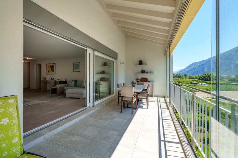 SAILLON - LES BAINS DE SAILLON - APPARTAMENTO 3.5 LOCALI DI ALTO STANDING (11)