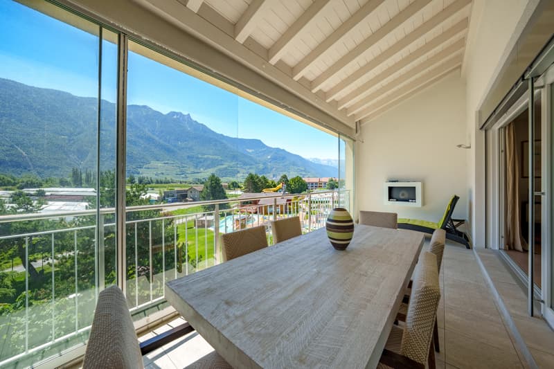 SAILLON - LES BAINS DE SAILLON - APPARTAMENTO 3.5 LOCALI DI ALTO STANDING (12)