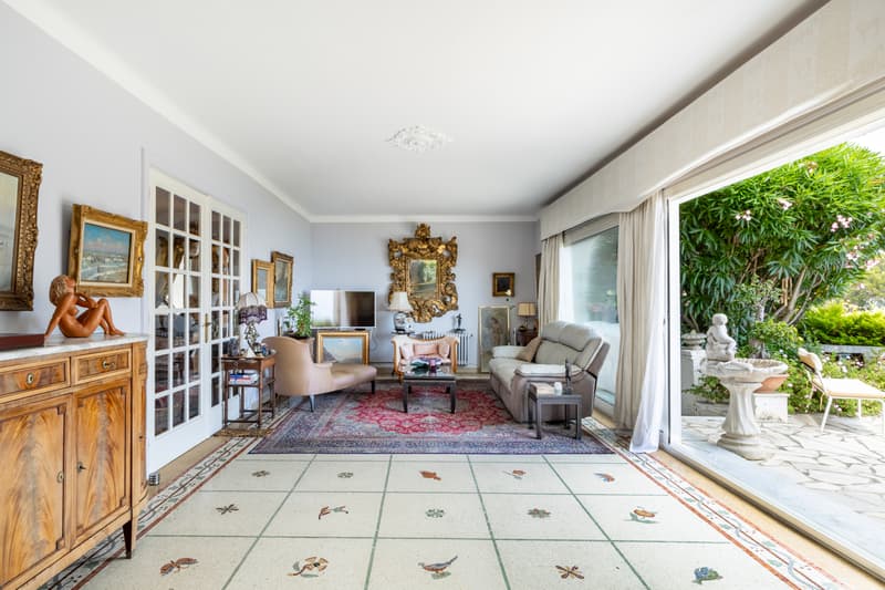 NICE - VILLA BOURGEOISE MIT PANORAMISCHER MEERSSICHT (2)
