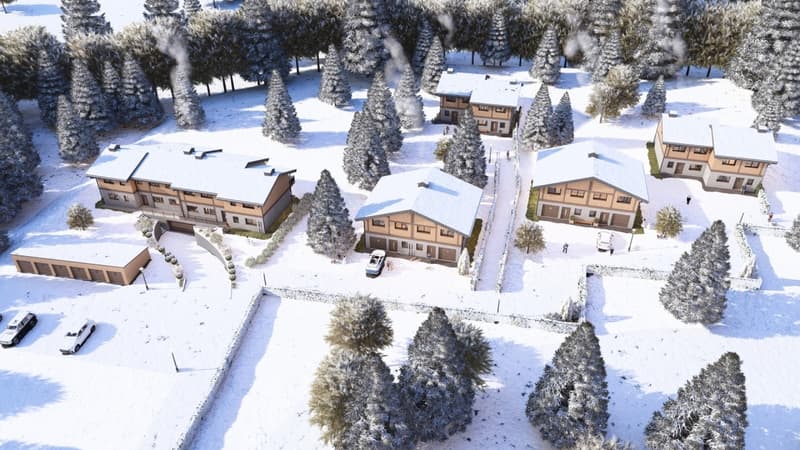 CHAMONIX-MONT-BLANC - SEMI-CHALET WITH 3 BEDROOMS, TERRACE AND GARDEN (9)