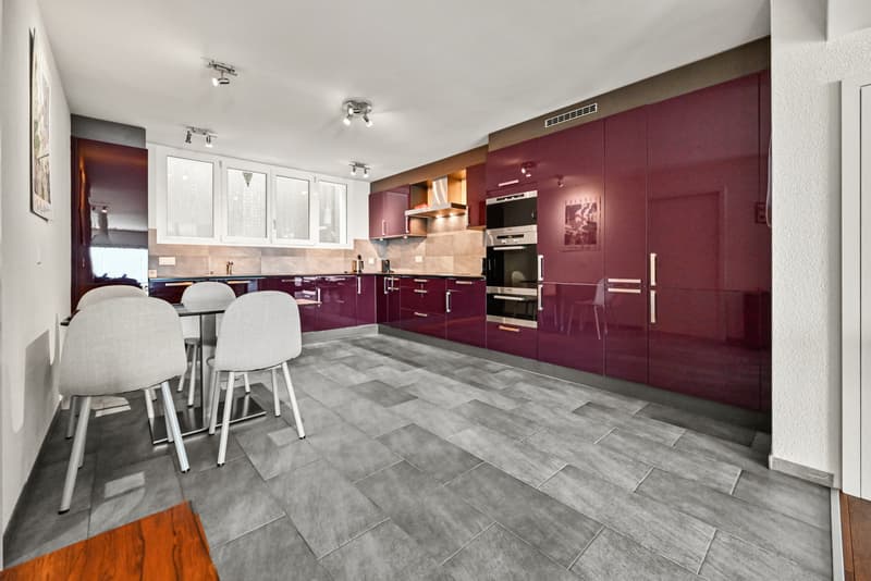 CHAILLY-SUR-MONTREUX - VILLA A SCHIERA ECCEZIONALE 7,5 LOCALI - VISTA LAGO (7)