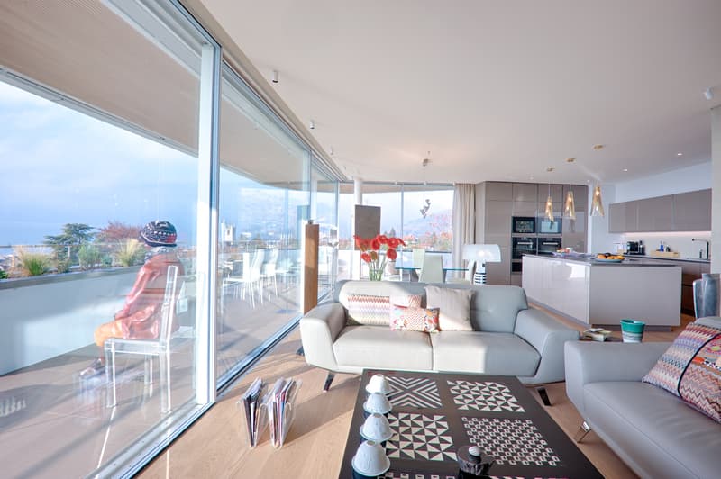 VEVEY - PRÄCHTIGES 4.5-ZIMMER-WOHNUNG MIT BEEINDRUCKENDER AUSSICHT AUF DEN (6)