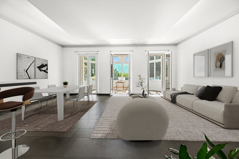 VEVEY - AM UFER DES SEES, AUßERGEWÖHNLICHES 4.5 ZIMMERWOHNUNG (4)