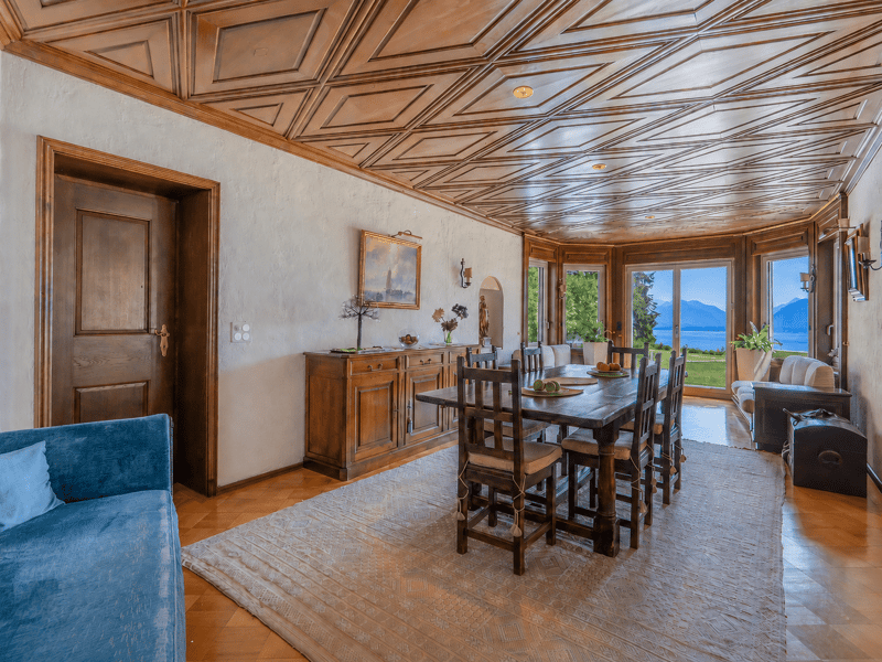 CHEXBRES - MAISON DE MAÎTRE AVEC PISCINE, VUE LAC & APPARTEMENT (6)
