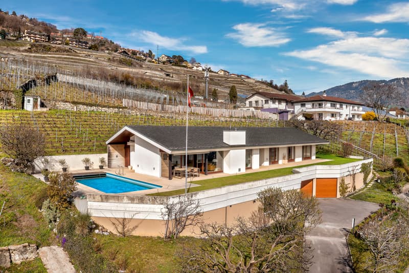 CORSEAUX - PROPRIETE DANS LES VIGNES AVEC UNE VUE EPOUSTOUFLANTE SUR (3)