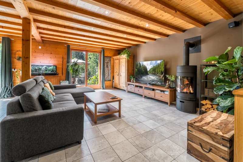 LES PACCOTS - MAGNIFIQUE CHALET DE 7.5 PIECES (2)