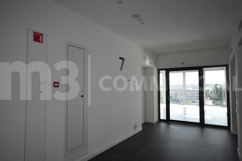 Lancy-Pont-Rouge - 1160 m2 de bureaux au 7ème étage (2)
