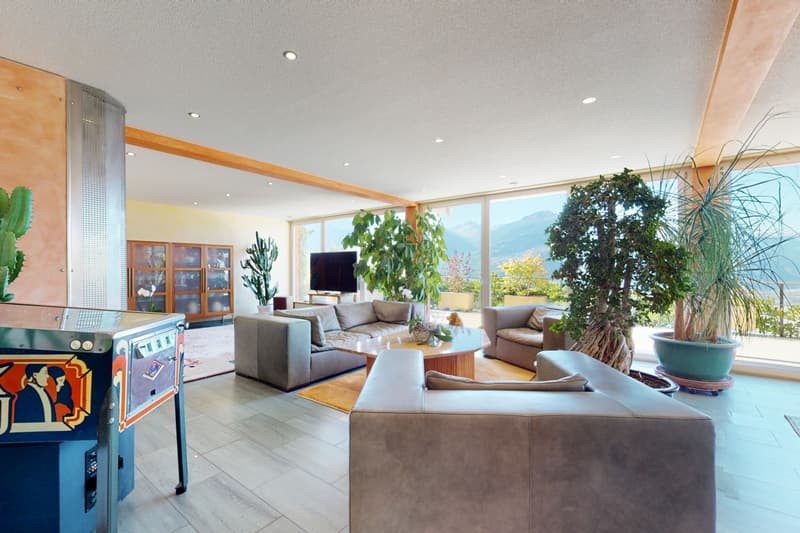Splendide maison Minergie de luxe avec vue panoramique à Savièse (2)
