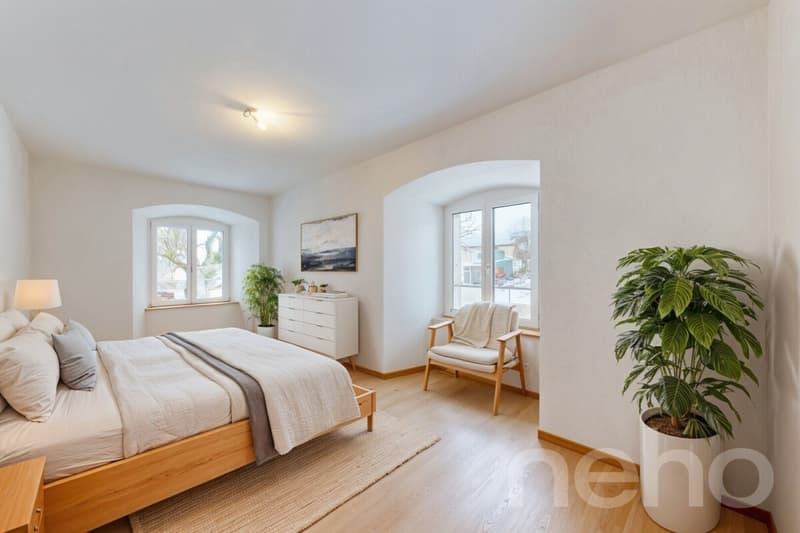 Superbe appartement de 3.5p orienté sud-ouest dans bâtiment historique (11)