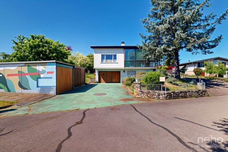 Beautiful family home with 6.5 rooms, garden and magnificent view! (12)