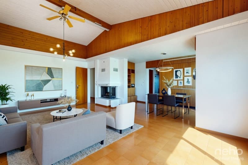 Beautiful family home with 6.5 rooms, garden and magnificent view! (3)