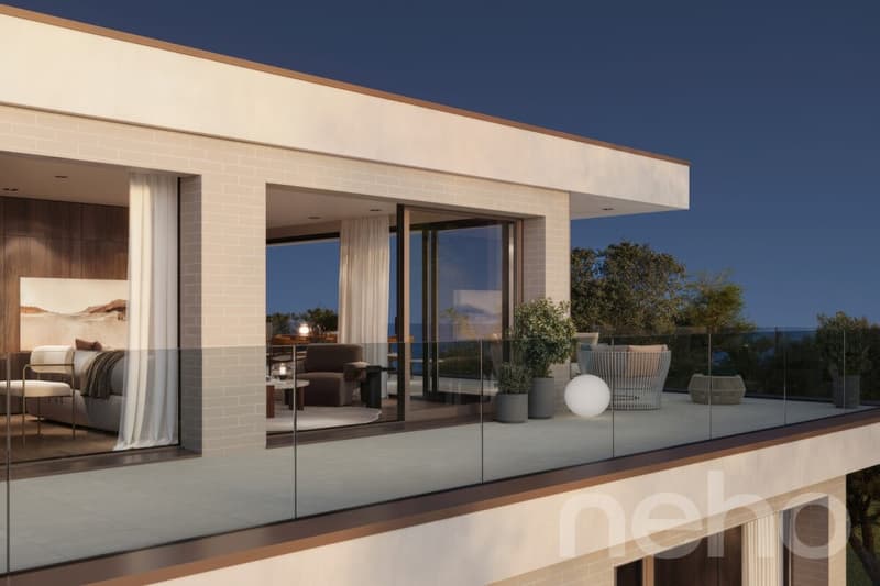 Attico di alta qualità con terrazza e balcone (11)