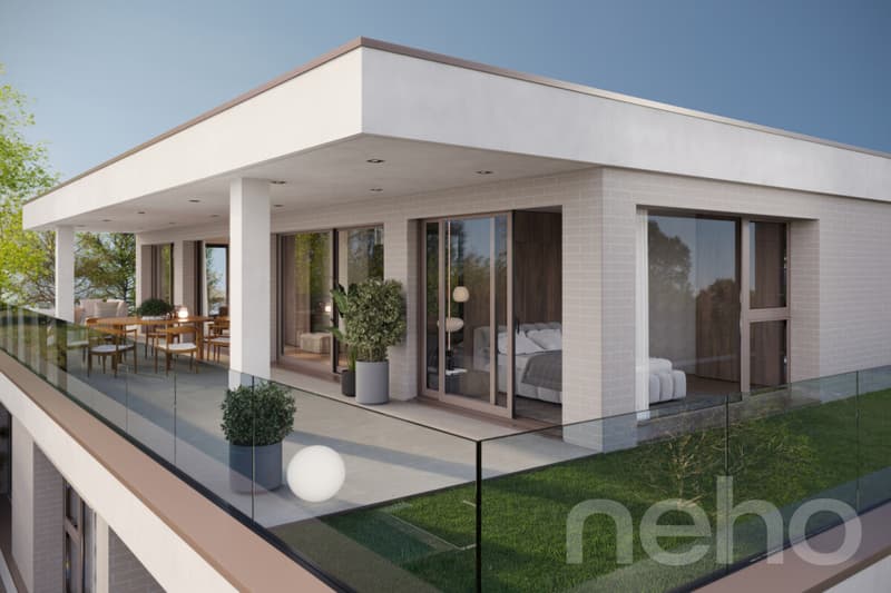 Attico di alta qualità con terrazza e balcone (2)