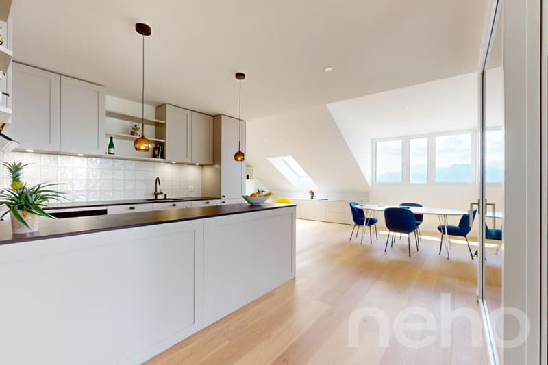 Bellissimo duplex in attico con terrazza e vista panoramica (8)