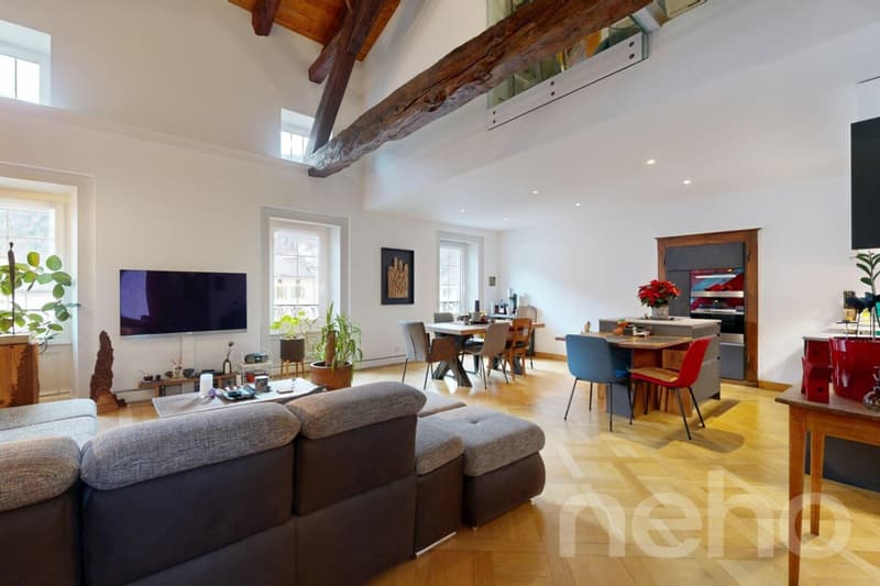 Duplex d'eccezione all'ultimo piano nel cuore di Martigny (4)