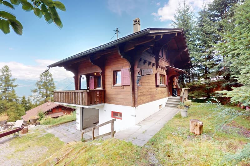 Meraviglioso Chalet con Vista Panoramica sulle Montagne e sul Lago (2)