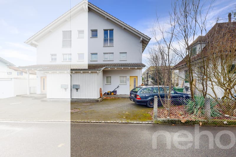 Casa a schiera familiare con giardino e vista sul Niesen (12)