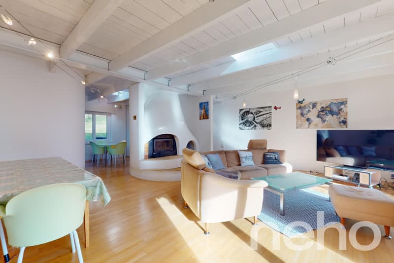 Attic apartment 5.5 rooms ? 32m² terrace and panoramic view (5)