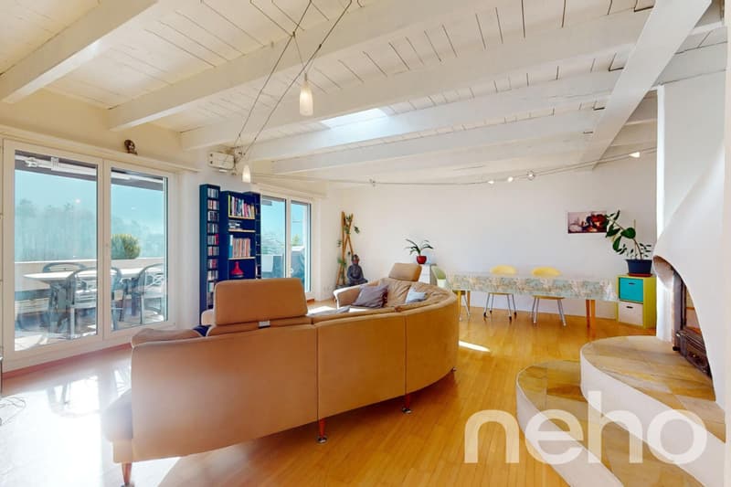 Attic apartment 5.5 rooms ? 32m² terrace and panoramic view (11)